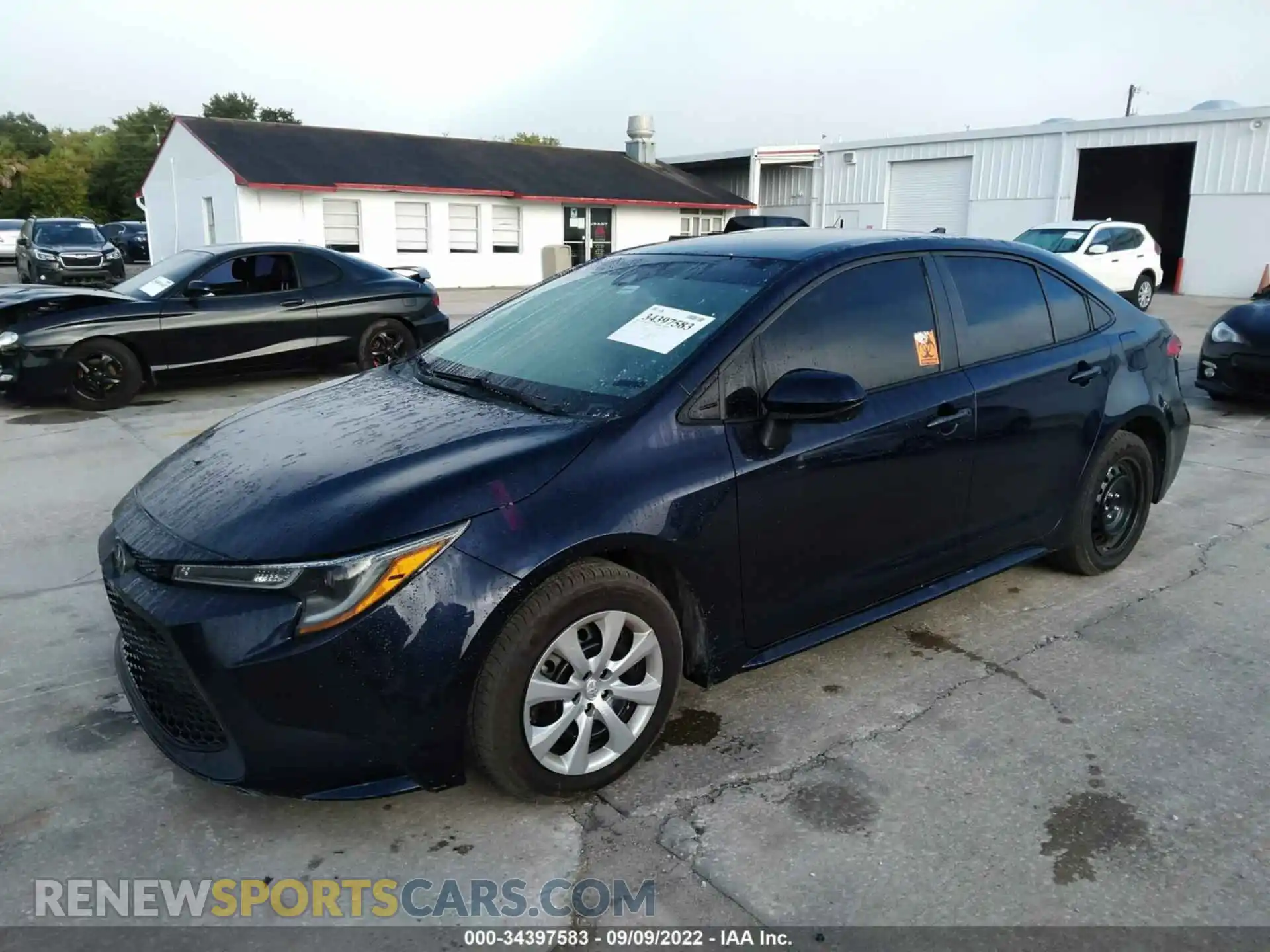 2 Photograph of a damaged car 5YFEPRAE3LP104251 TOYOTA COROLLA 2020