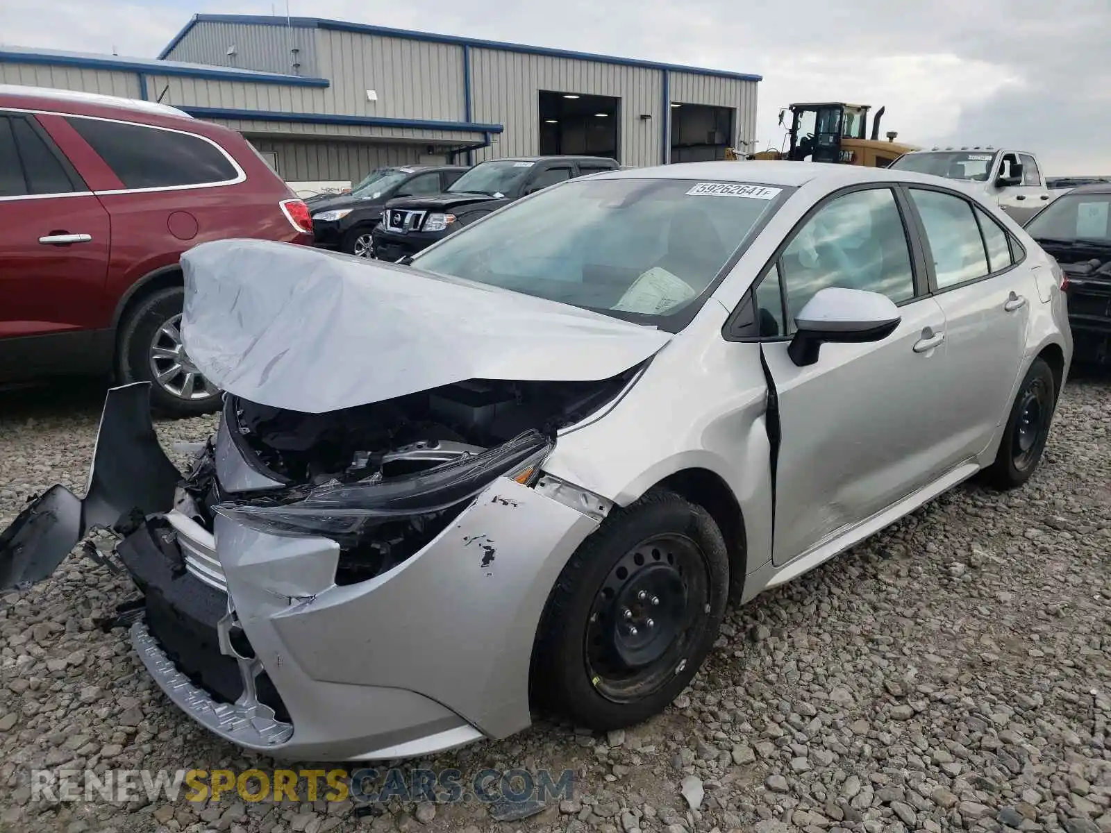 2 Photograph of a damaged car 5YFEPRAE3LP104881 TOYOTA COROLLA 2020