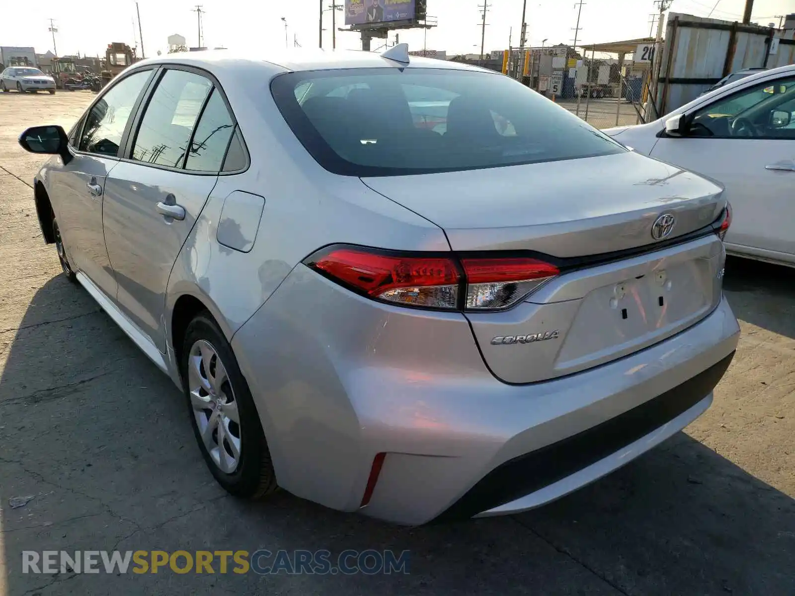 3 Photograph of a damaged car 5YFEPRAE3LP106985 TOYOTA COROLLA 2020