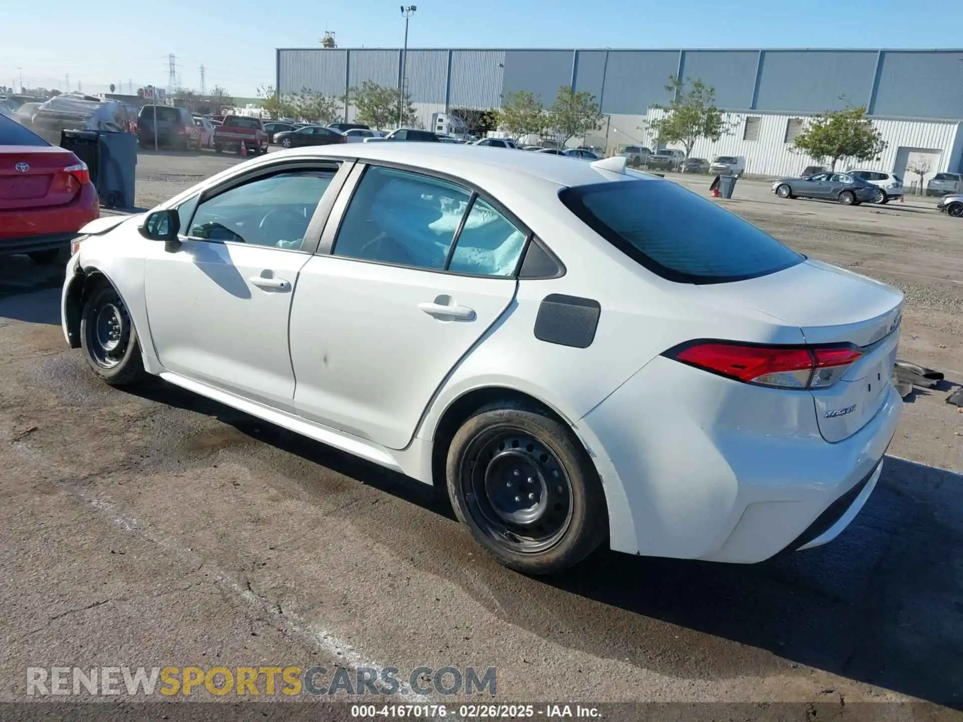 3 Photograph of a damaged car 5YFEPRAE3LP111488 TOYOTA COROLLA 2020