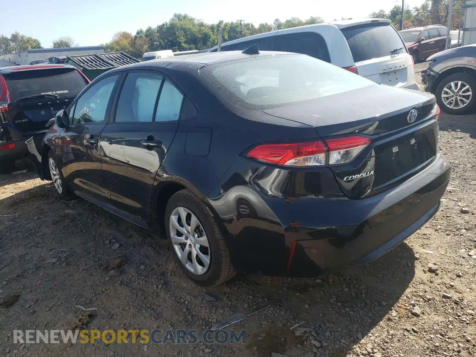 3 Photograph of a damaged car 5YFEPRAE3LP113807 TOYOTA COROLLA 2020
