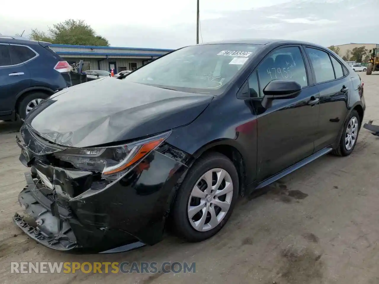 1 Photograph of a damaged car 5YFEPRAE3LP118621 TOYOTA COROLLA 2020