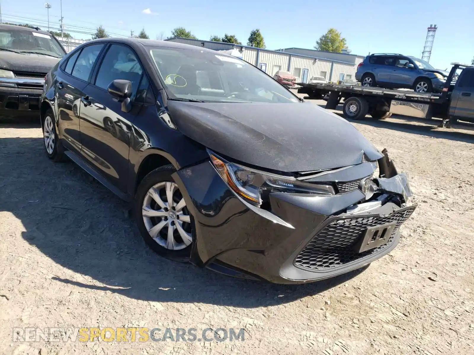 1 fotografías del automóvil dañado 5YFEPRAE3LP120661 TOYOTA COROLLA 2020