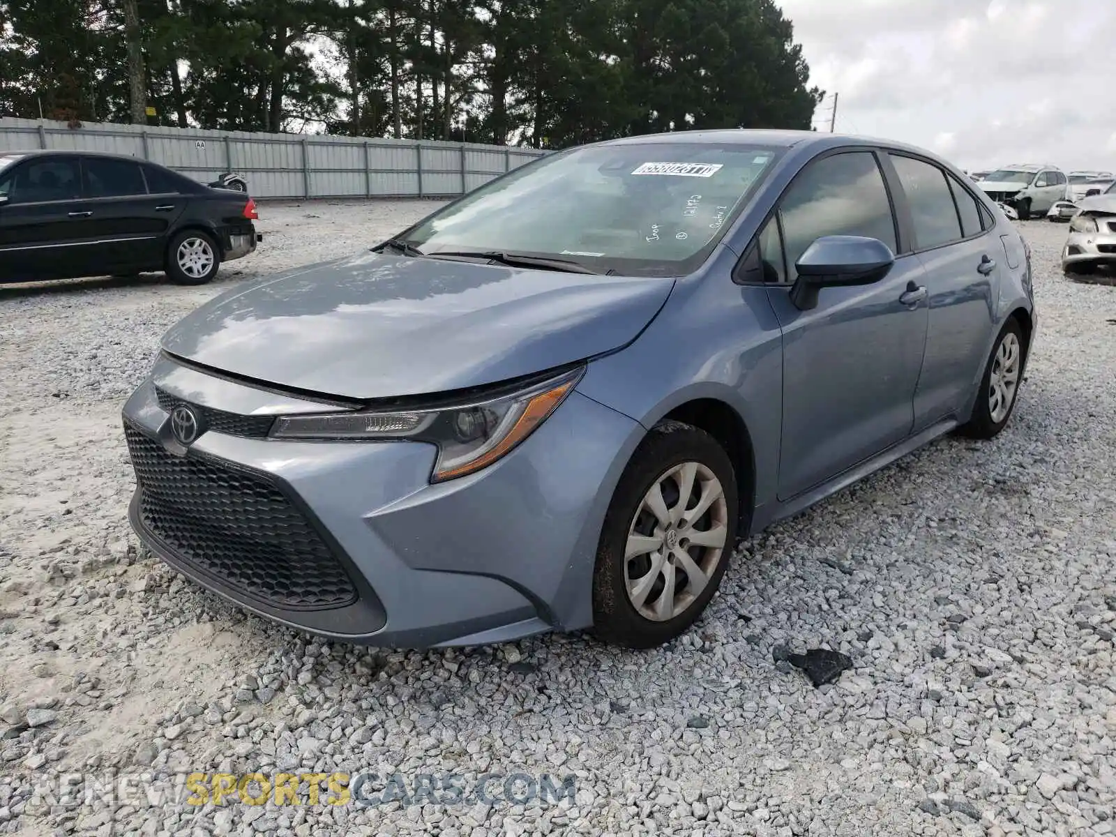 2 Photograph of a damaged car 5YFEPRAE3LP121972 TOYOTA COROLLA 2020