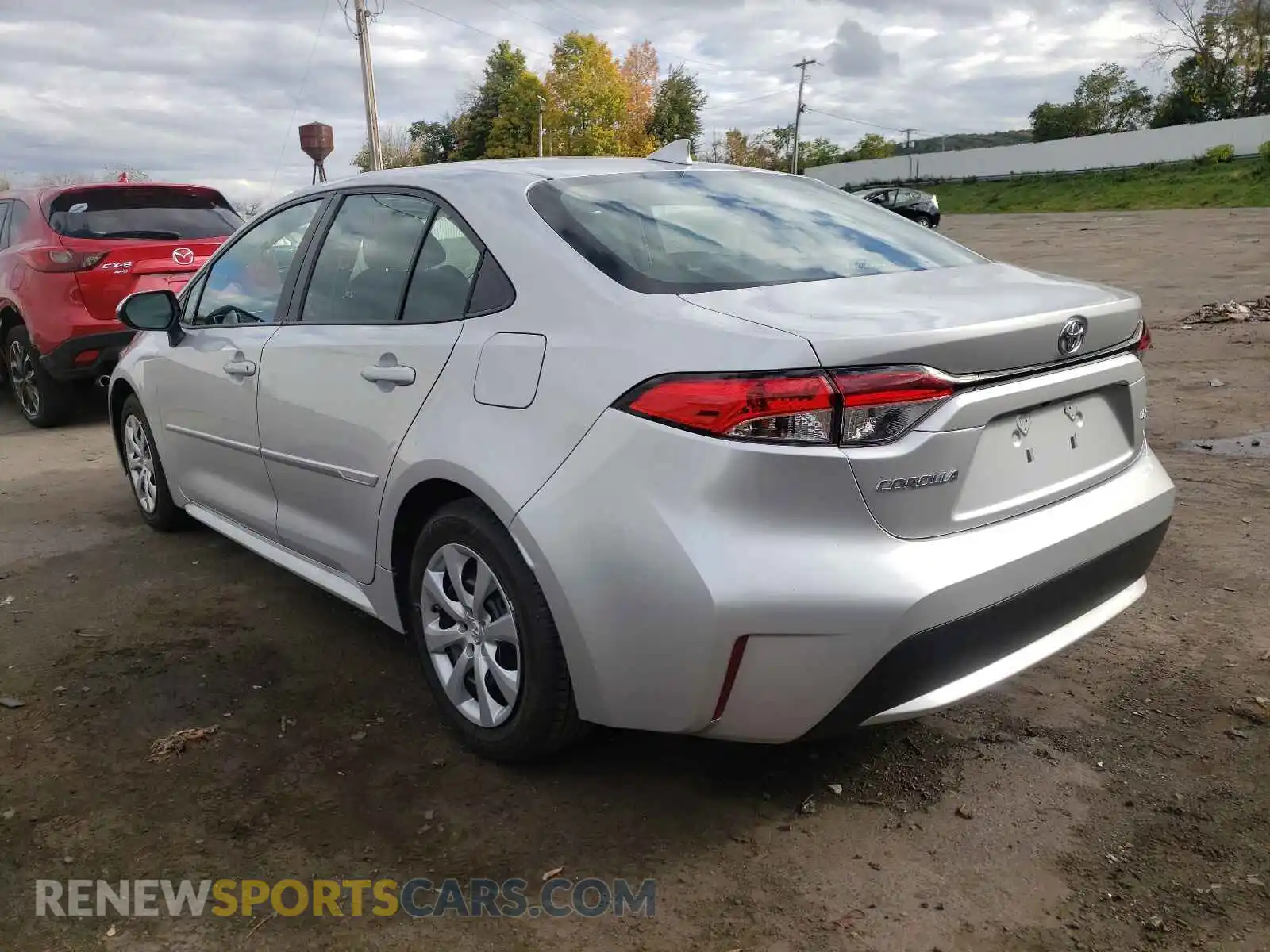 3 Photograph of a damaged car 5YFEPRAE3LP144622 TOYOTA COROLLA 2020