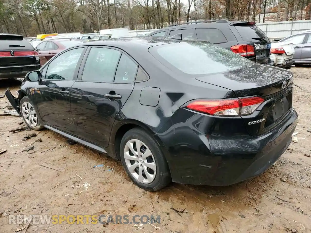 2 Photograph of a damaged car 5YFEPRAE4LP020312 TOYOTA COROLLA 2020