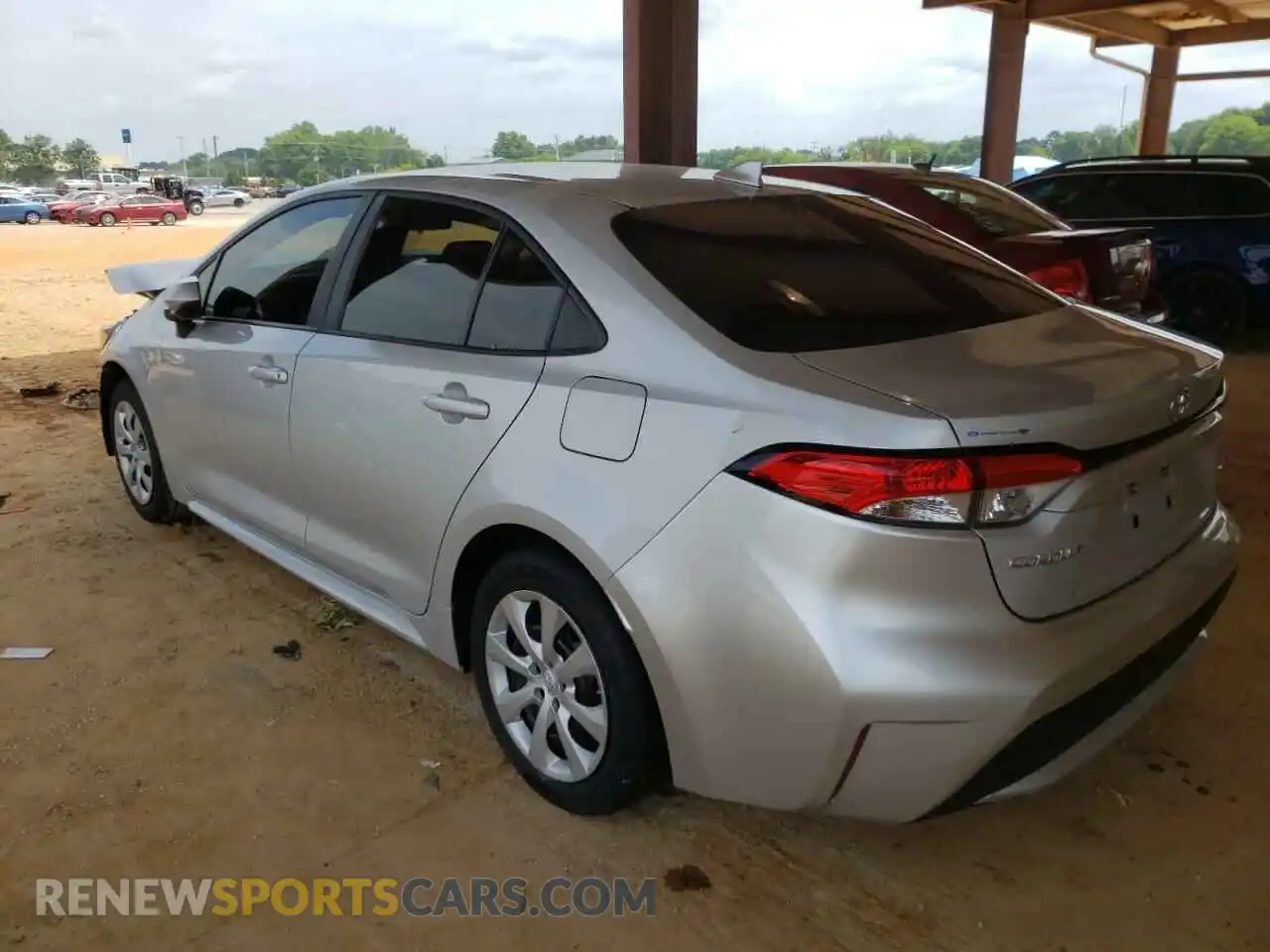 3 Photograph of a damaged car 5YFEPRAE4LP028944 TOYOTA COROLLA 2020