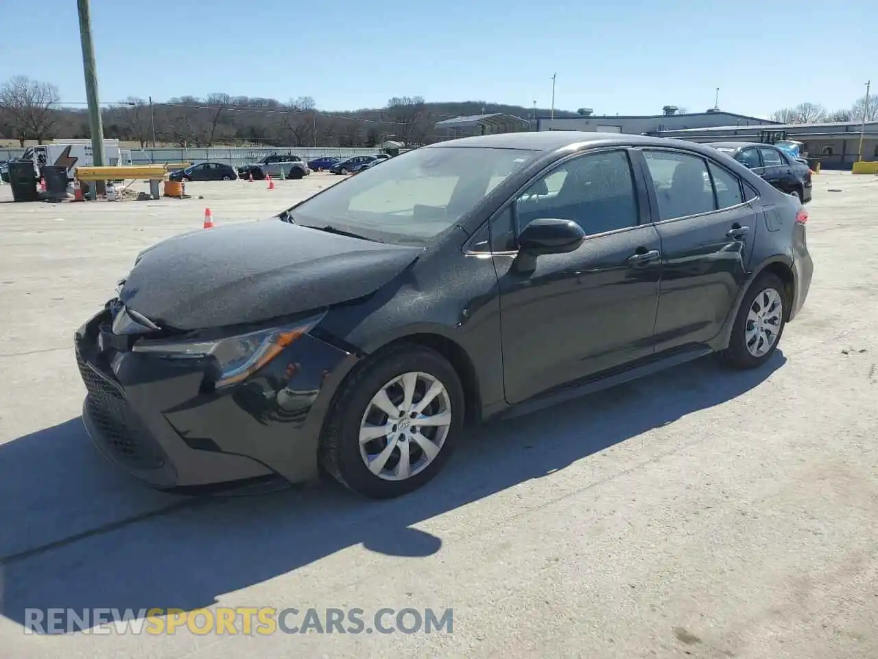 1 fotografías del automóvil dañado 5YFEPRAE4LP032654 TOYOTA COROLLA 2020