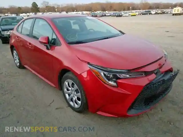 1 Photograph of a damaged car 5YFEPRAE4LP041208 TOYOTA COROLLA 2020