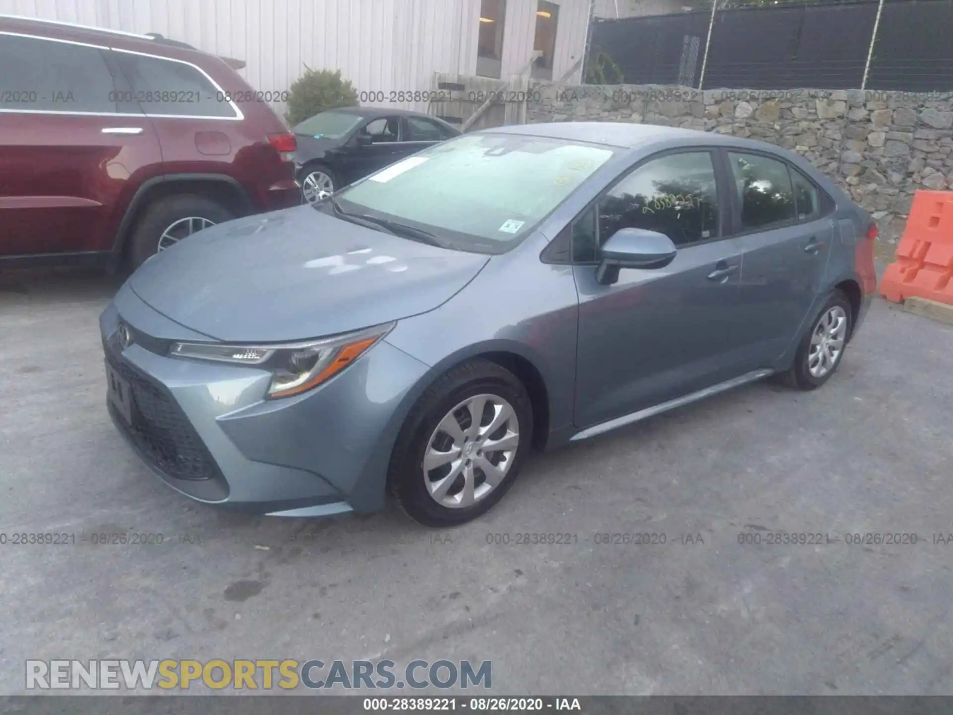 2 Photograph of a damaged car 5YFEPRAE4LP042861 TOYOTA COROLLA 2020