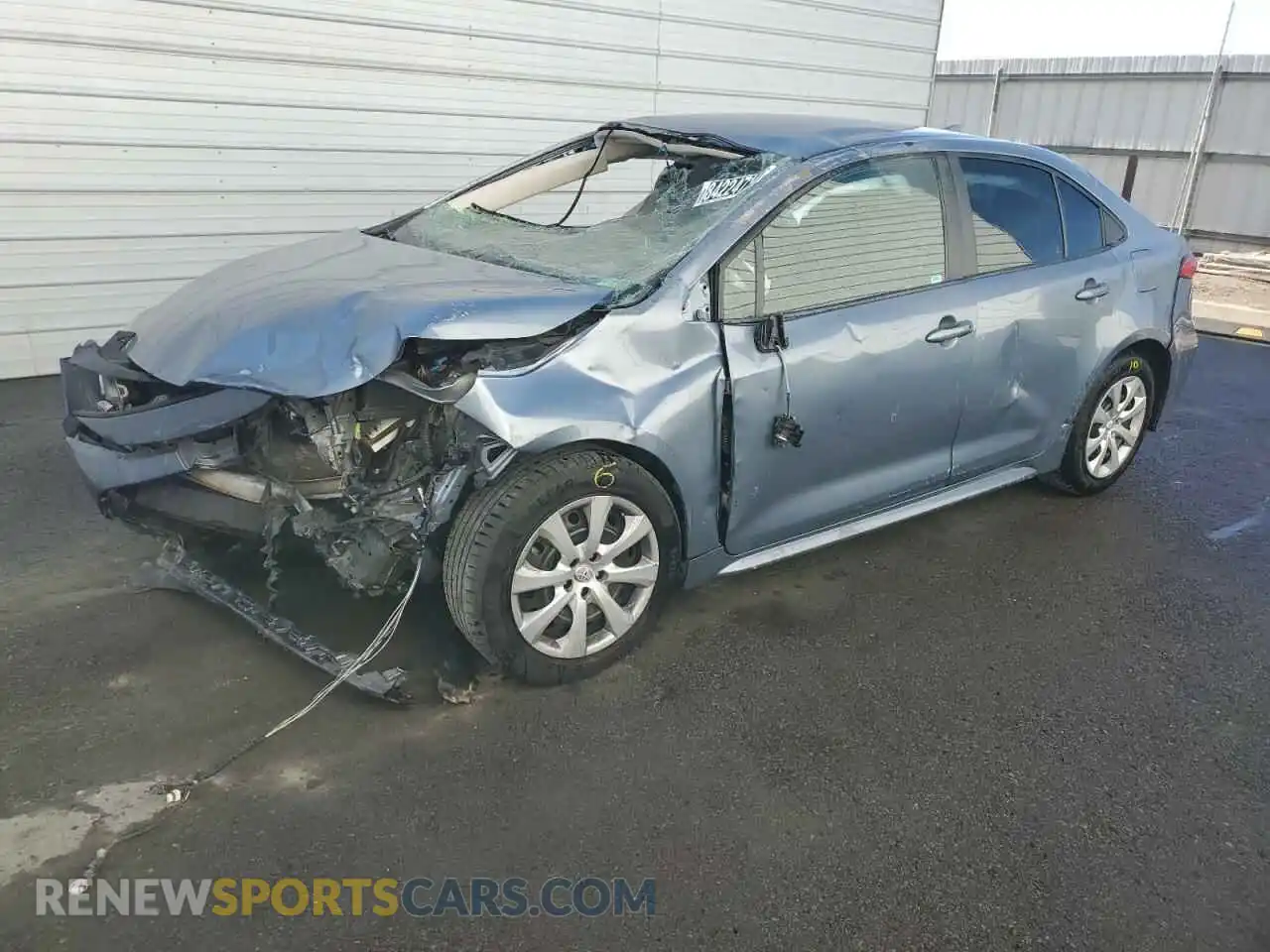 1 fotografías del automóvil dañado 5YFEPRAE4LP043069 TOYOTA COROLLA 2020