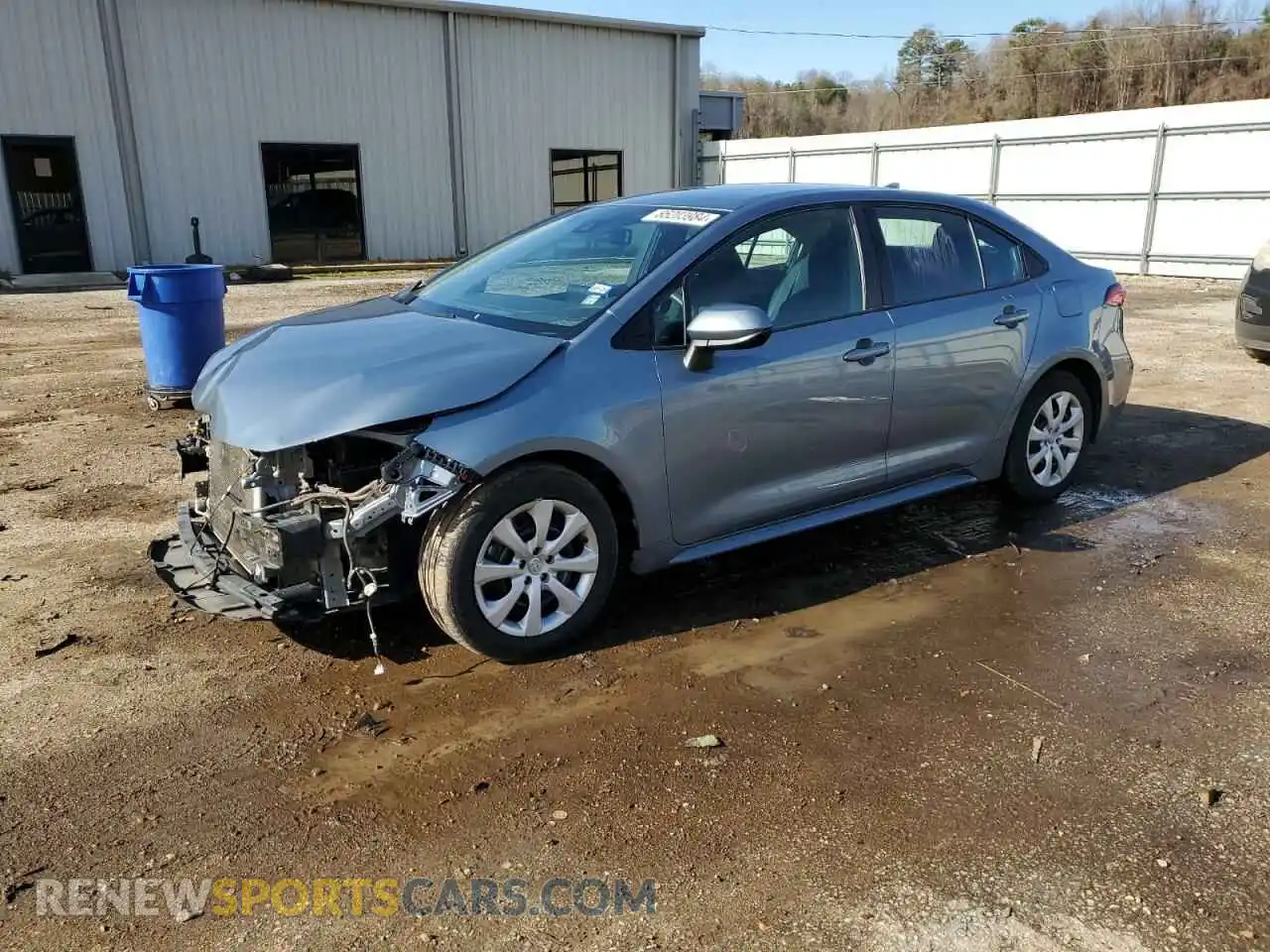 1 fotografías del automóvil dañado 5YFEPRAE4LP051043 TOYOTA COROLLA 2020