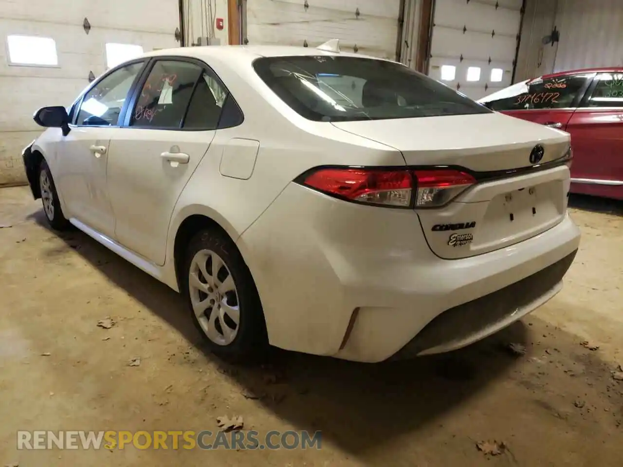 3 Photograph of a damaged car 5YFEPRAE4LP056145 TOYOTA COROLLA 2020