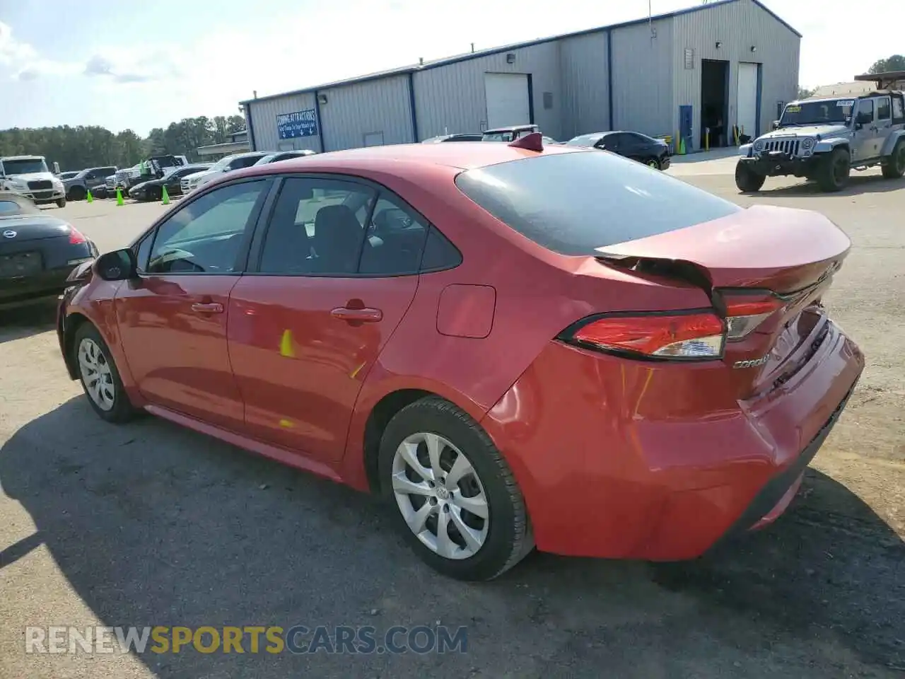 2 Photograph of a damaged car 5YFEPRAE4LP058199 TOYOTA COROLLA 2020