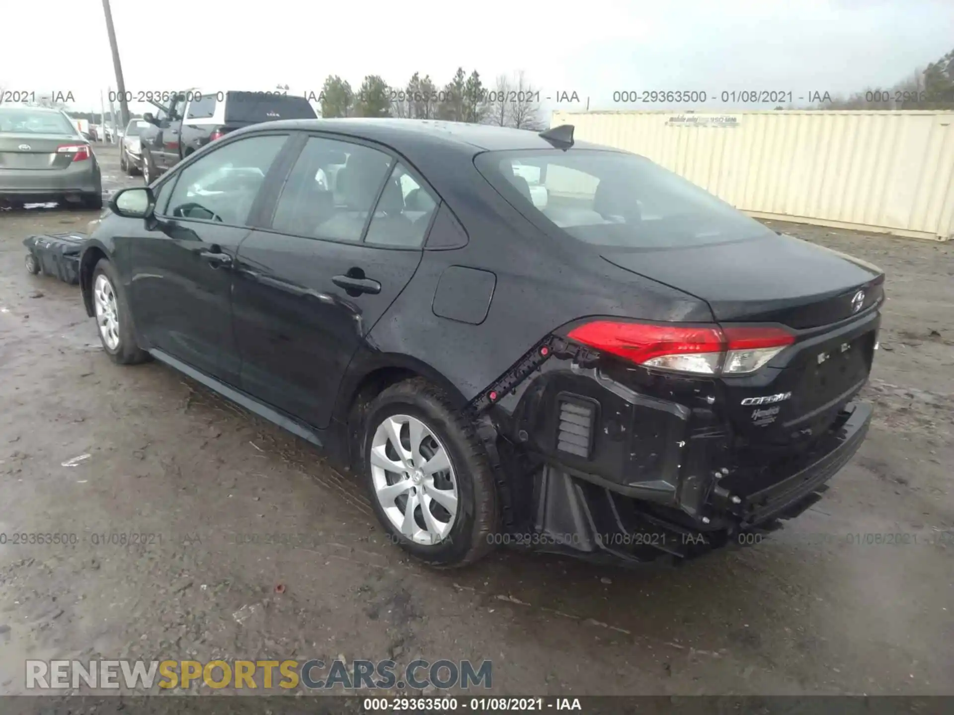 3 Photograph of a damaged car 5YFEPRAE4LP058428 TOYOTA COROLLA 2020