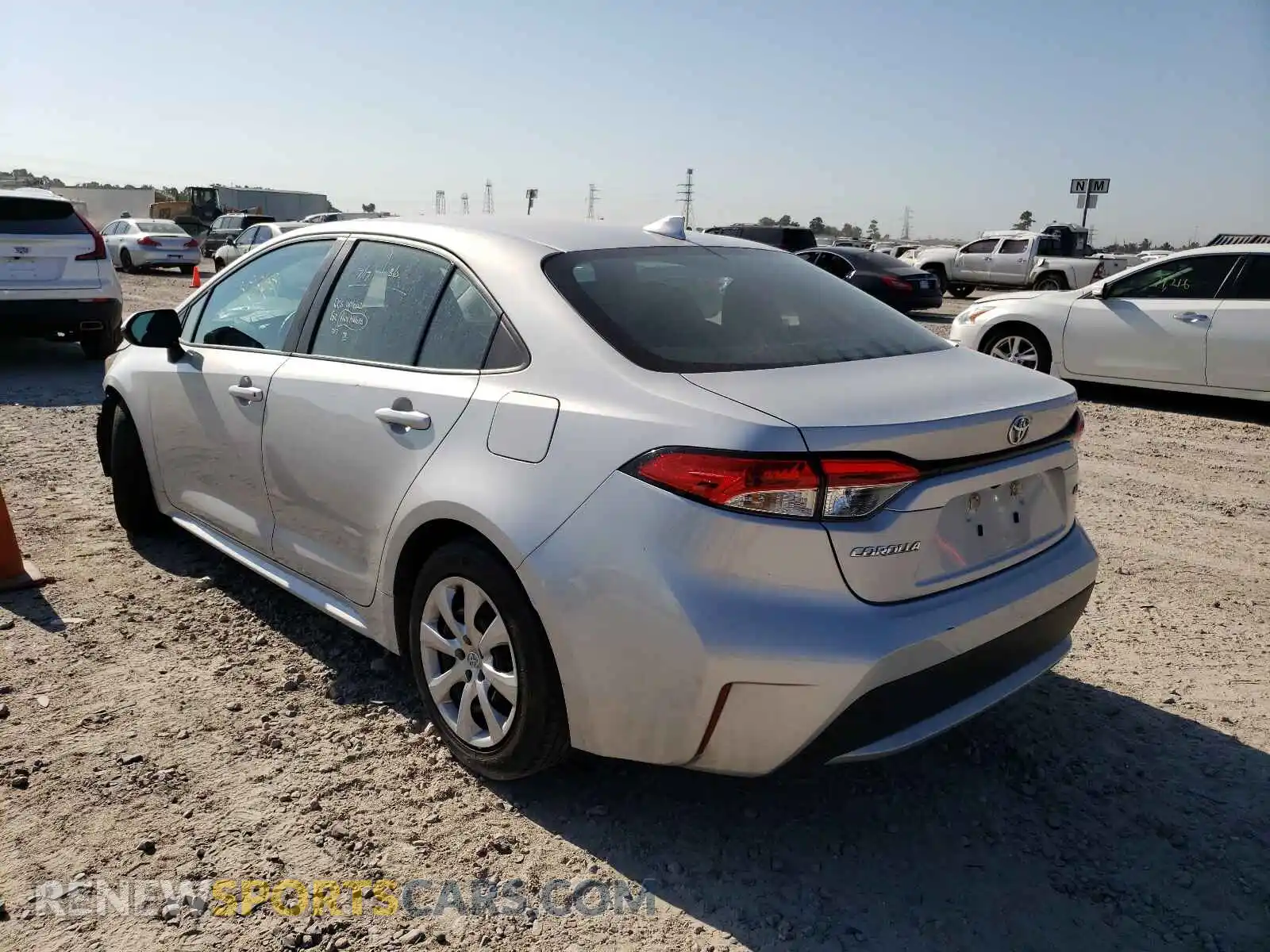 3 Photograph of a damaged car 5YFEPRAE4LP064097 TOYOTA COROLLA 2020