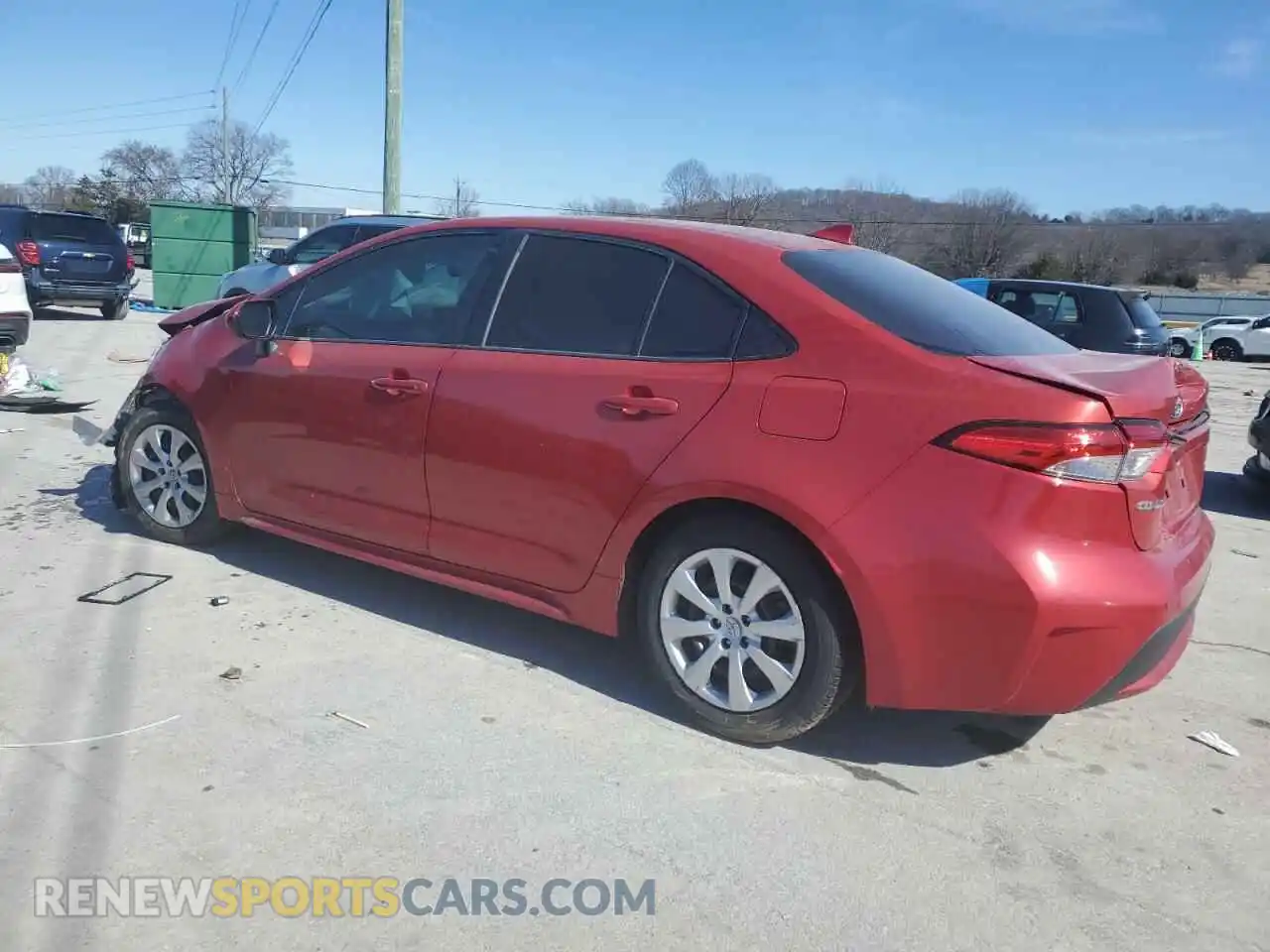 2 Photograph of a damaged car 5YFEPRAE4LP064942 TOYOTA COROLLA 2020