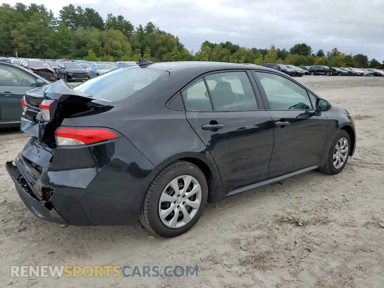 3 Photograph of a damaged car 5YFEPRAE4LP067016 TOYOTA COROLLA 2020