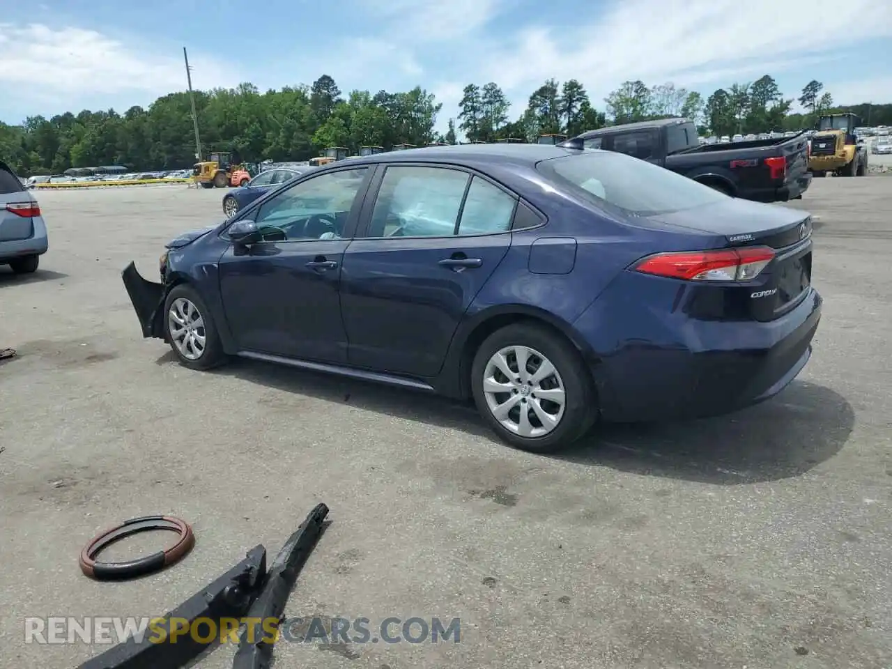 2 Фотография поврежденного автомобиля 5YFEPRAE4LP067565 TOYOTA COROLLA 2020