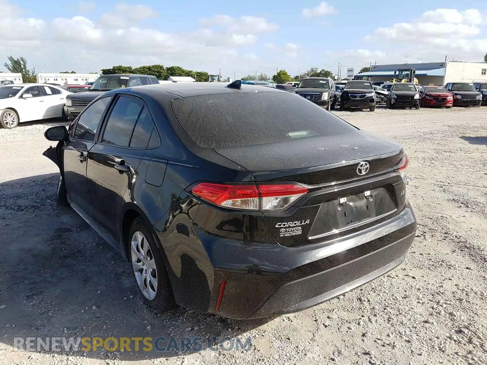 3 Photograph of a damaged car 5YFEPRAE4LP072135 TOYOTA COROLLA 2020