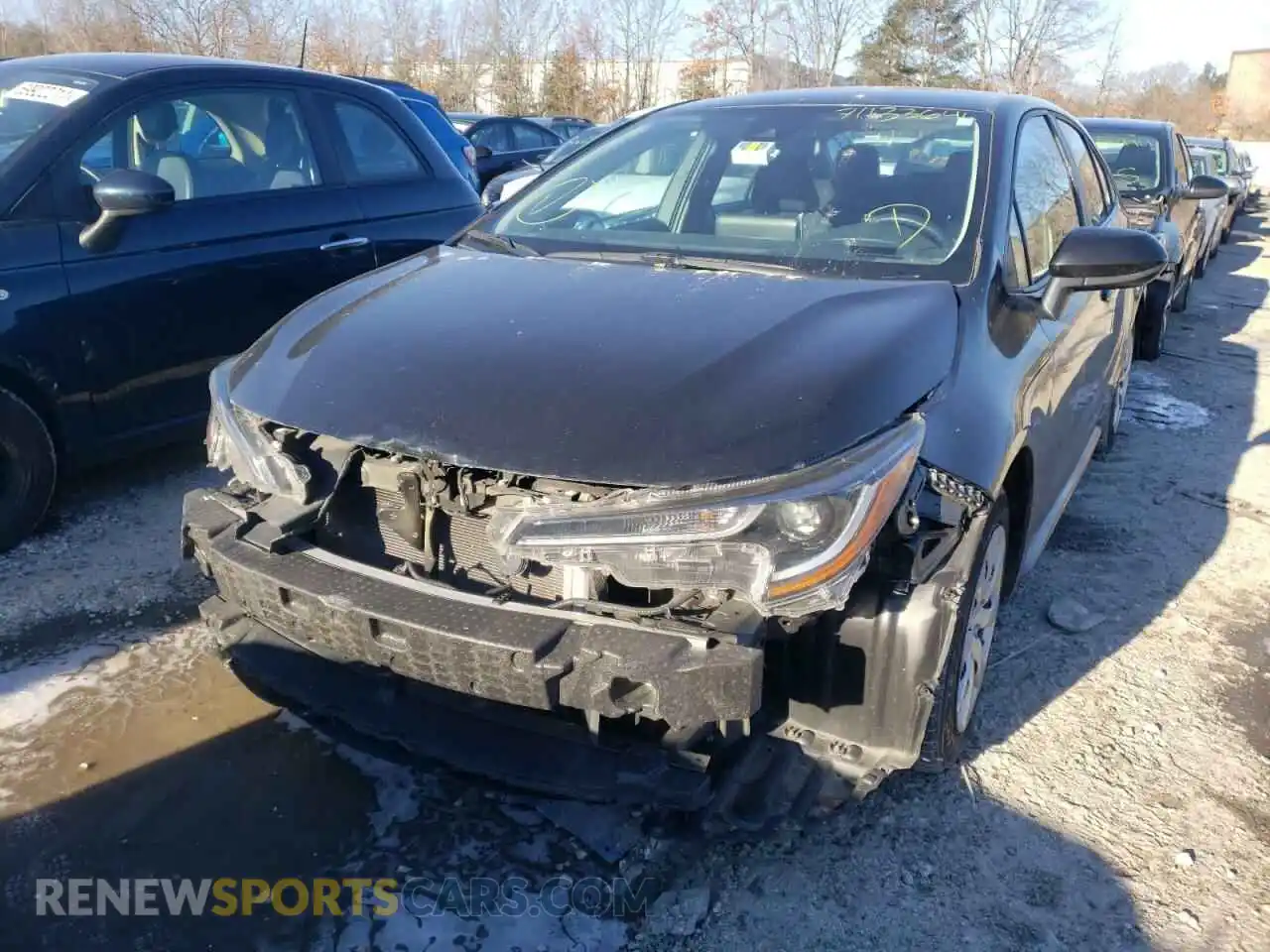 2 Photograph of a damaged car 5YFEPRAE4LP079361 TOYOTA COROLLA 2020