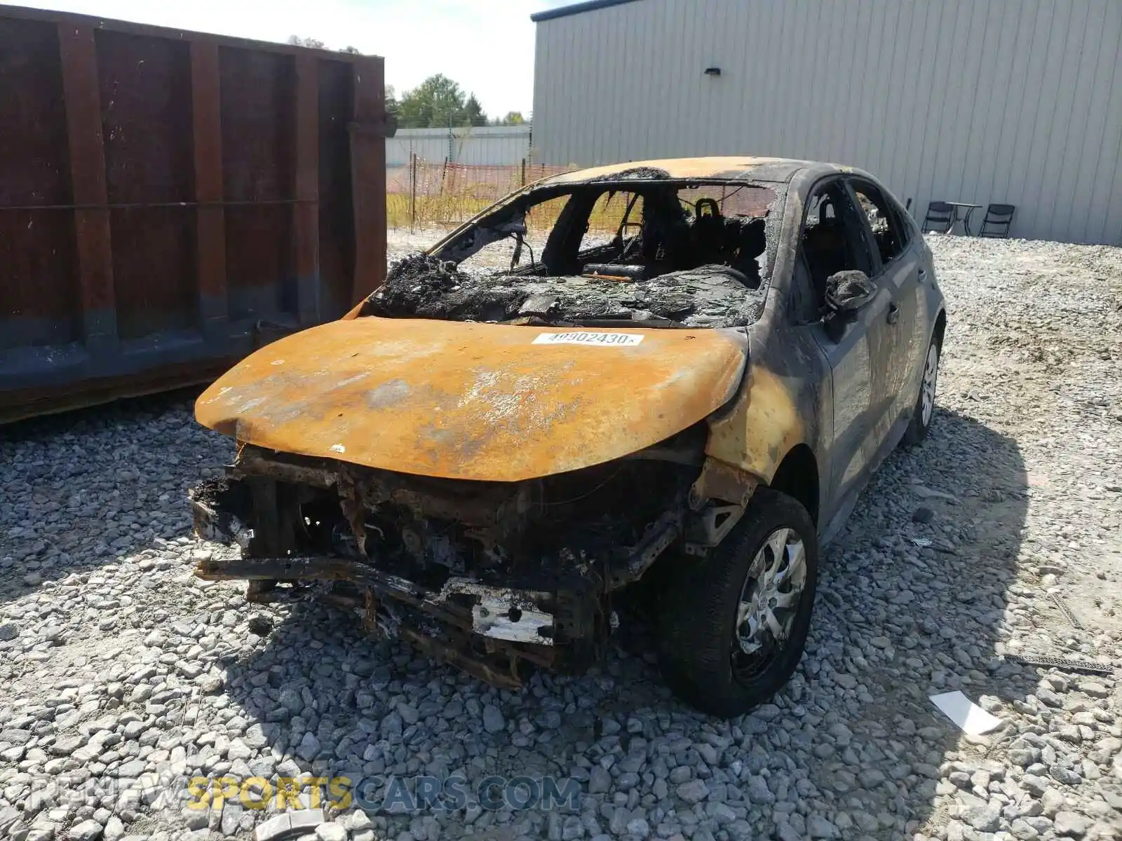 2 Photograph of a damaged car 5YFEPRAE4LP085841 TOYOTA COROLLA 2020