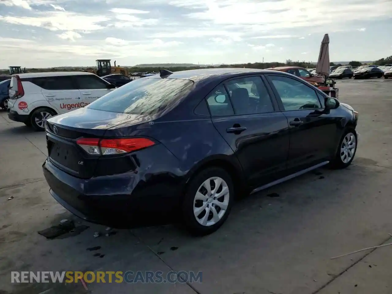 3 Photograph of a damaged car 5YFEPRAE4LP089565 TOYOTA COROLLA 2020