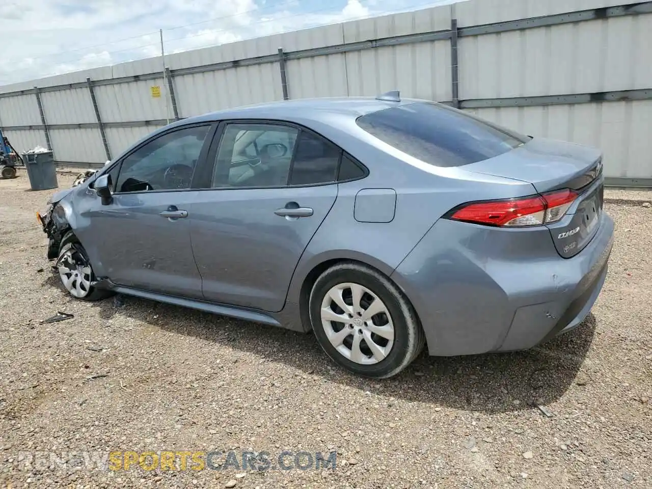 2 Photograph of a damaged car 5YFEPRAE4LP095821 TOYOTA COROLLA 2020
