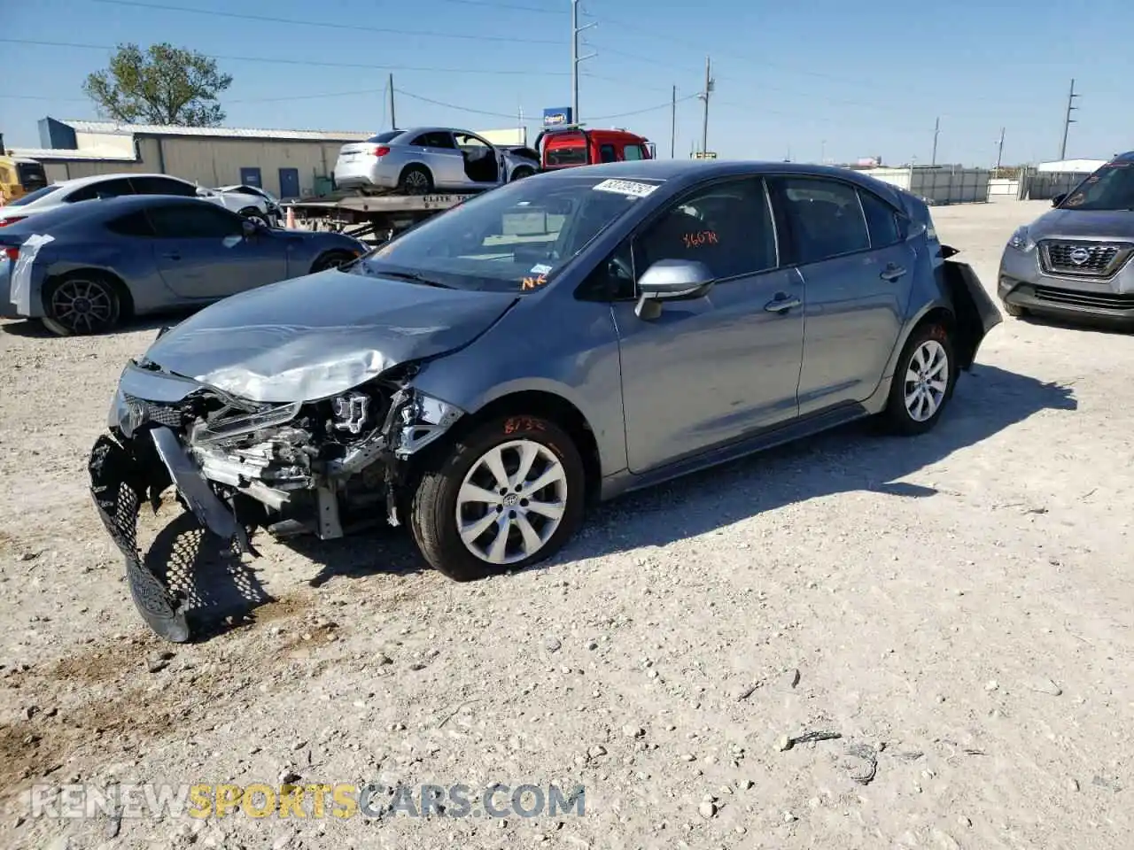 2 Photograph of a damaged car 5YFEPRAE4LP100192 TOYOTA COROLLA 2020