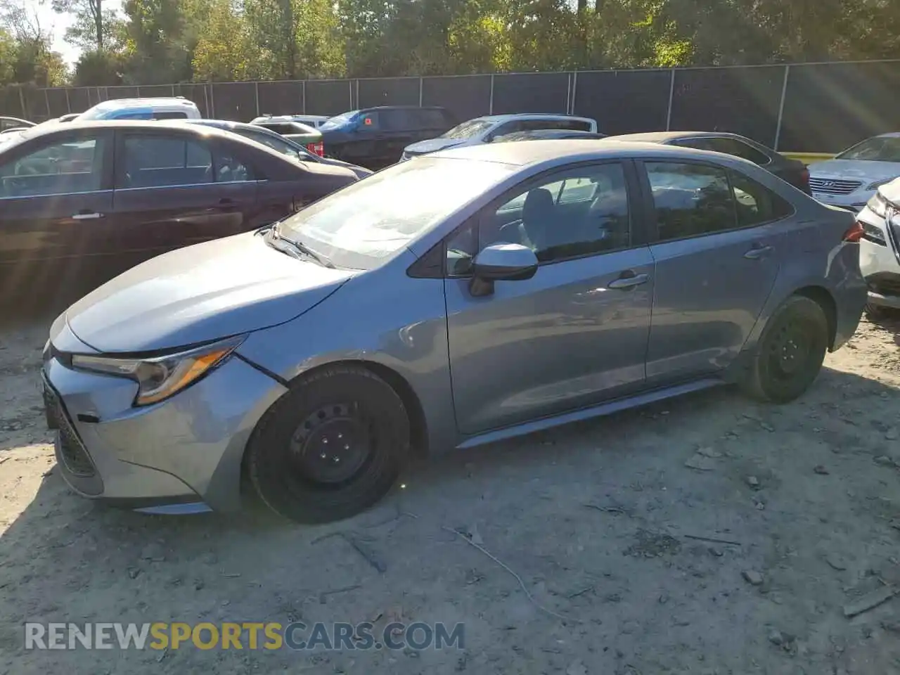 1 Photograph of a damaged car 5YFEPRAE4LP104954 TOYOTA COROLLA 2020