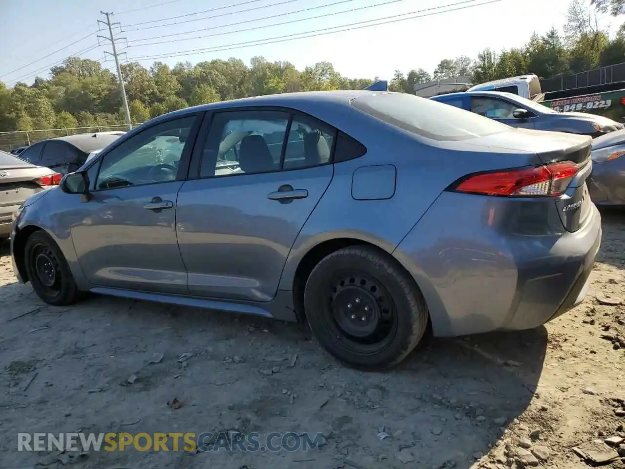 2 Photograph of a damaged car 5YFEPRAE4LP104954 TOYOTA COROLLA 2020