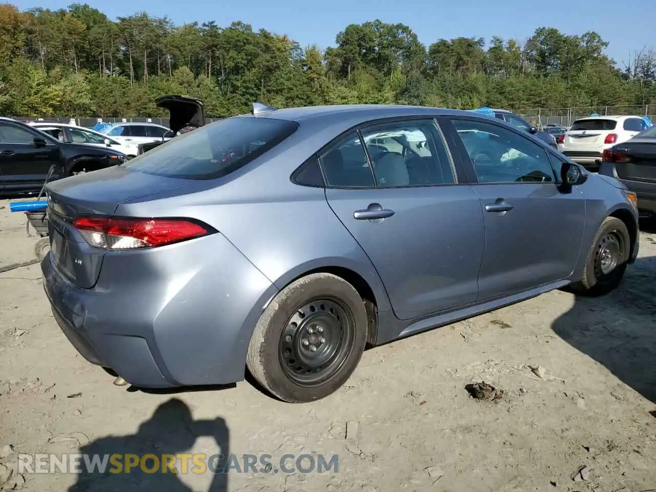 3 Photograph of a damaged car 5YFEPRAE4LP104954 TOYOTA COROLLA 2020