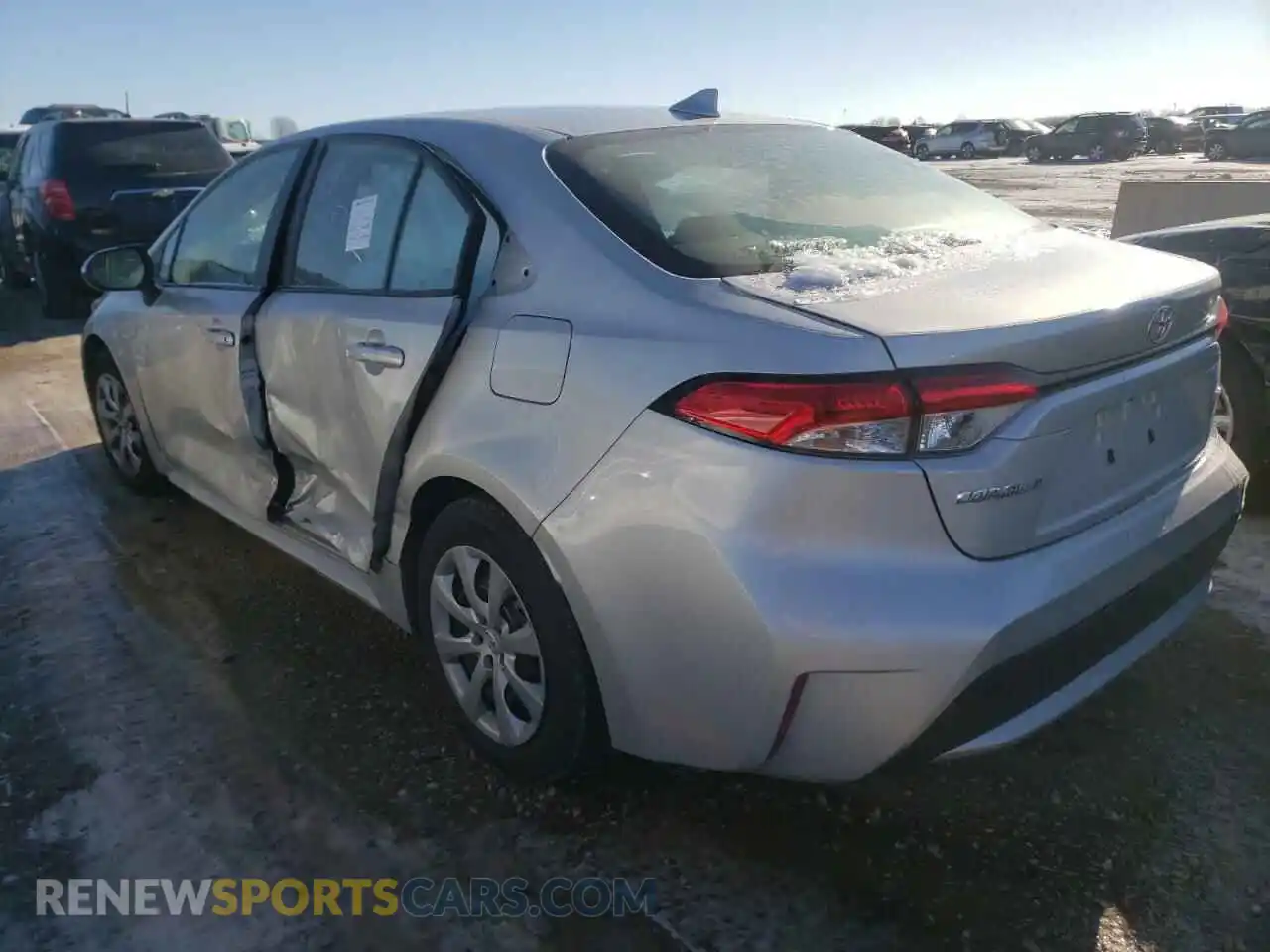 3 Photograph of a damaged car 5YFEPRAE4LP108762 TOYOTA COROLLA 2020
