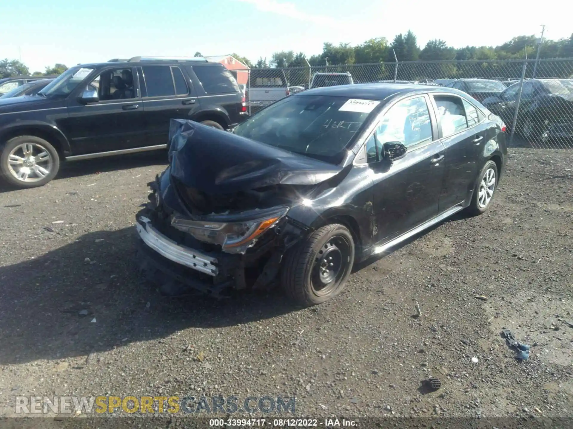 2 Photograph of a damaged car 5YFEPRAE4LP117395 TOYOTA COROLLA 2020