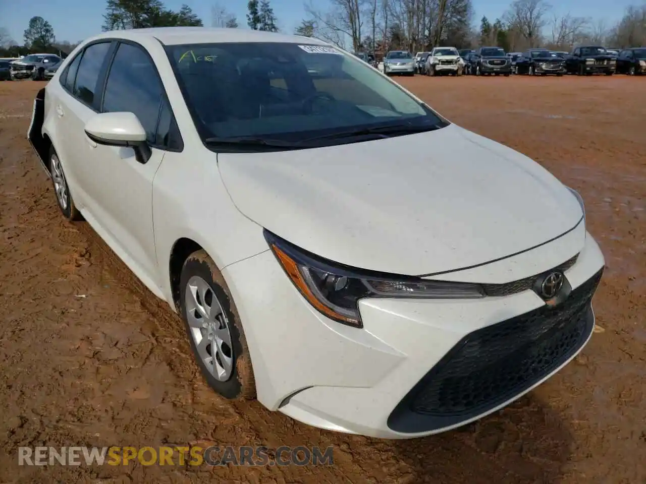 1 fotografías del automóvil dañado 5YFEPRAE4LP120524 TOYOTA COROLLA 2020