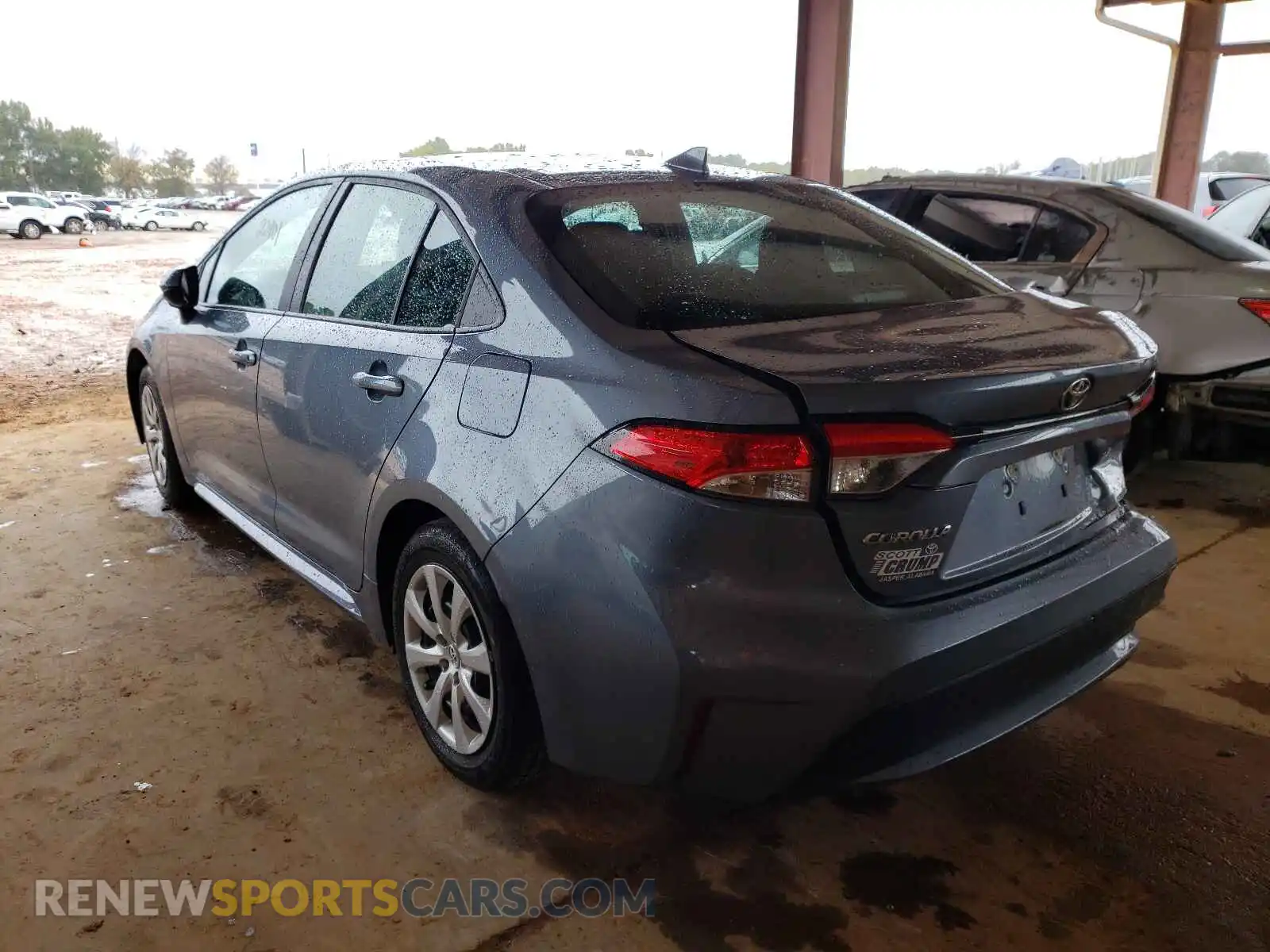 3 Photograph of a damaged car 5YFEPRAE4LP145570 TOYOTA COROLLA 2020