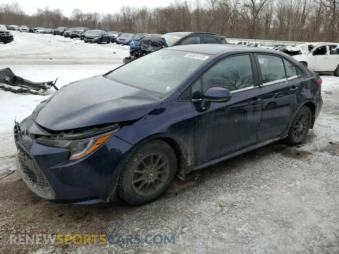 1 Photograph of a damaged car 5YFEPRAE5LP004099 TOYOTA COROLLA 2020