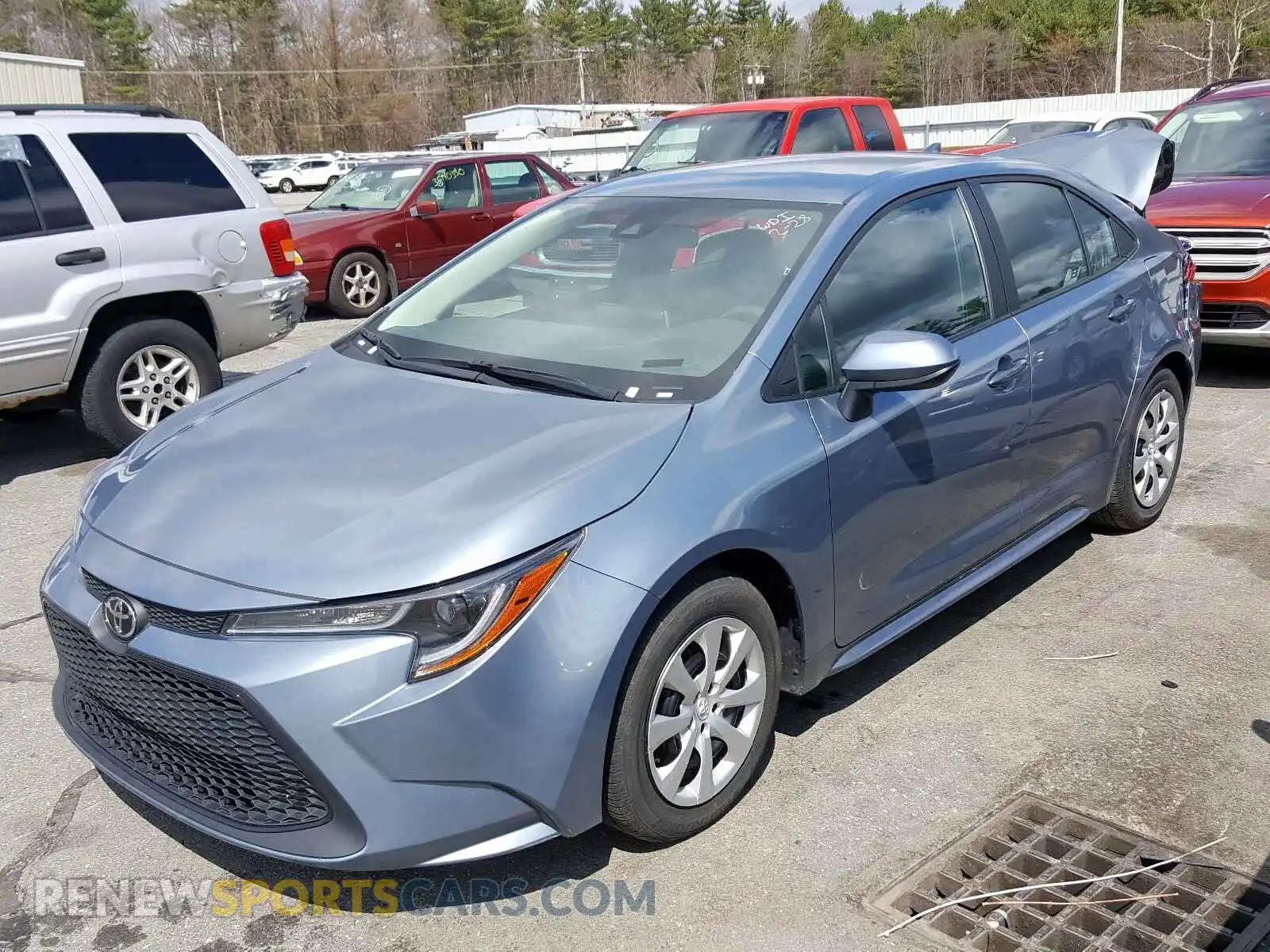 2 Photograph of a damaged car 5YFEPRAE5LP021906 TOYOTA COROLLA 2020