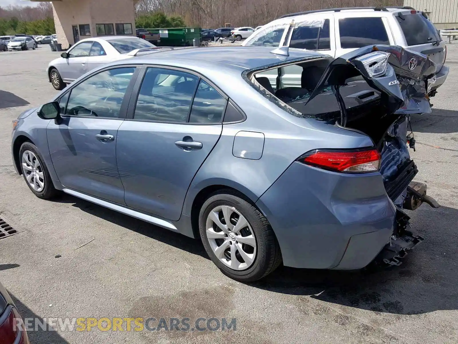 3 Photograph of a damaged car 5YFEPRAE5LP021906 TOYOTA COROLLA 2020