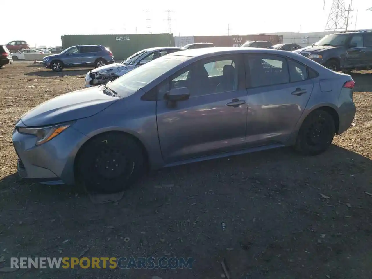 1 Photograph of a damaged car 5YFEPRAE5LP031609 TOYOTA COROLLA 2020