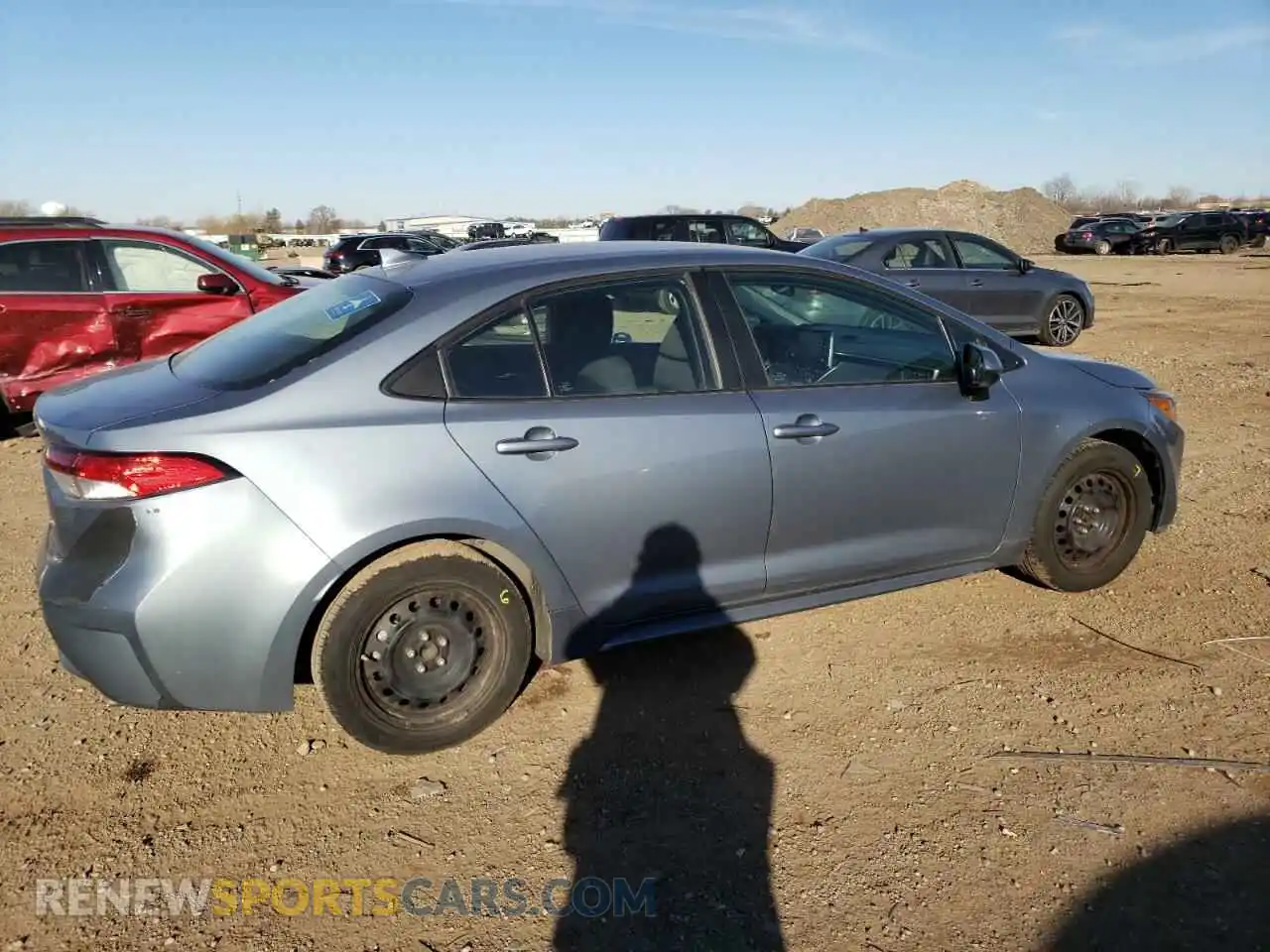 3 Photograph of a damaged car 5YFEPRAE5LP031609 TOYOTA COROLLA 2020
