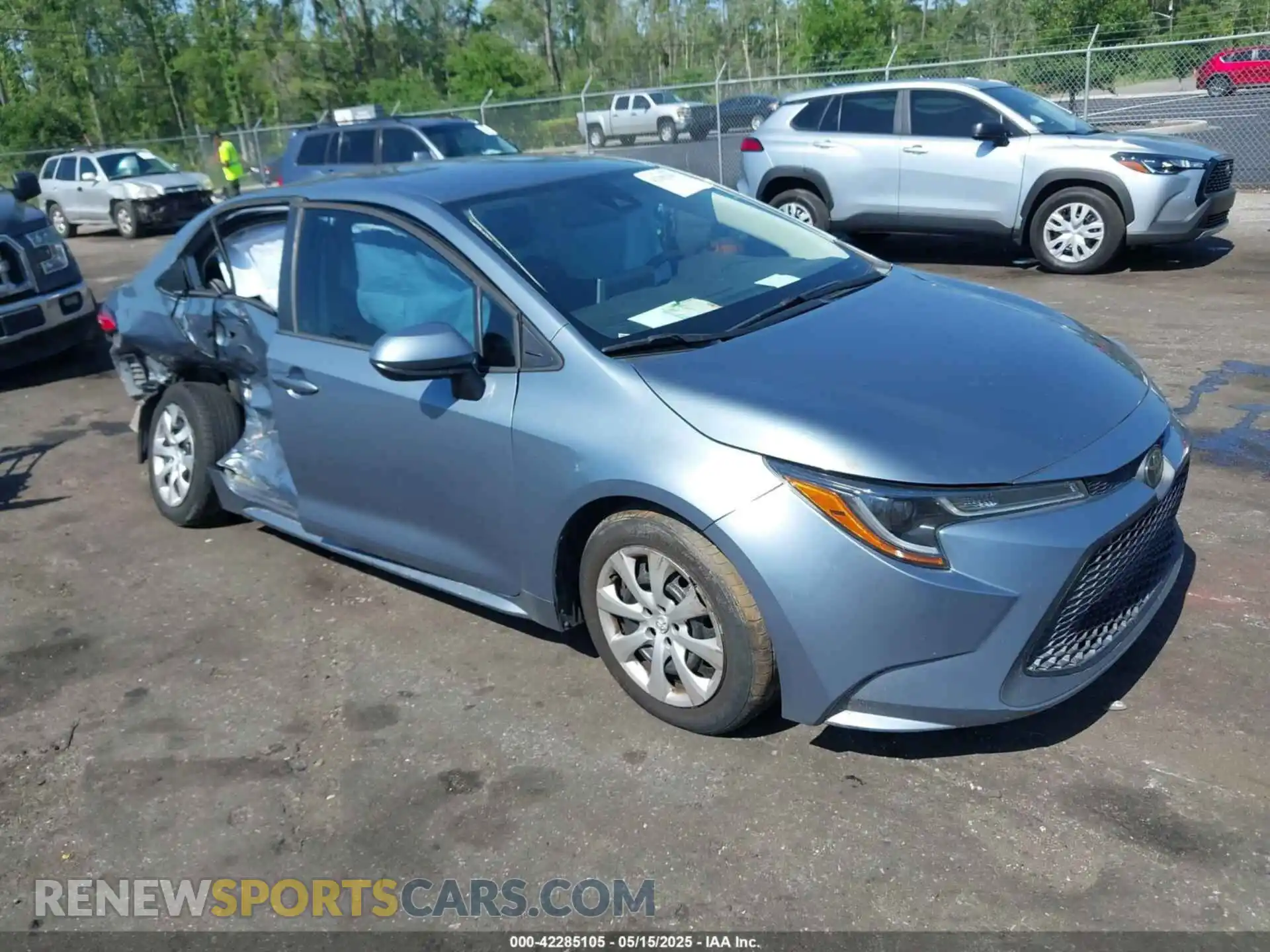 1 Фотография поврежденного автомобиля 5YFEPRAE5LP035336 TOYOTA COROLLA 2020