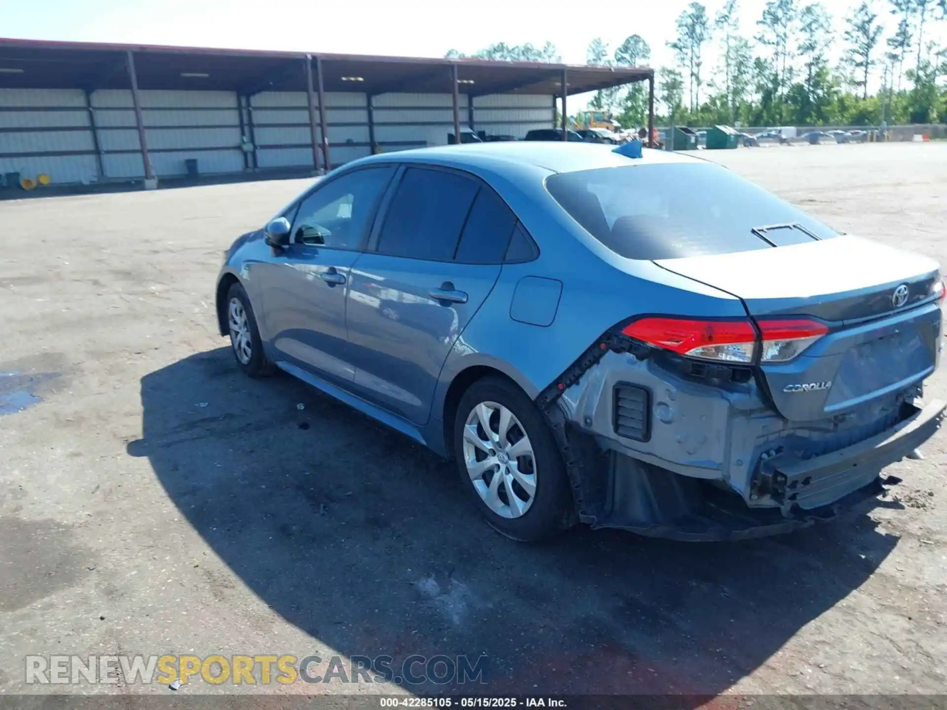 3 Фотография поврежденного автомобиля 5YFEPRAE5LP035336 TOYOTA COROLLA 2020