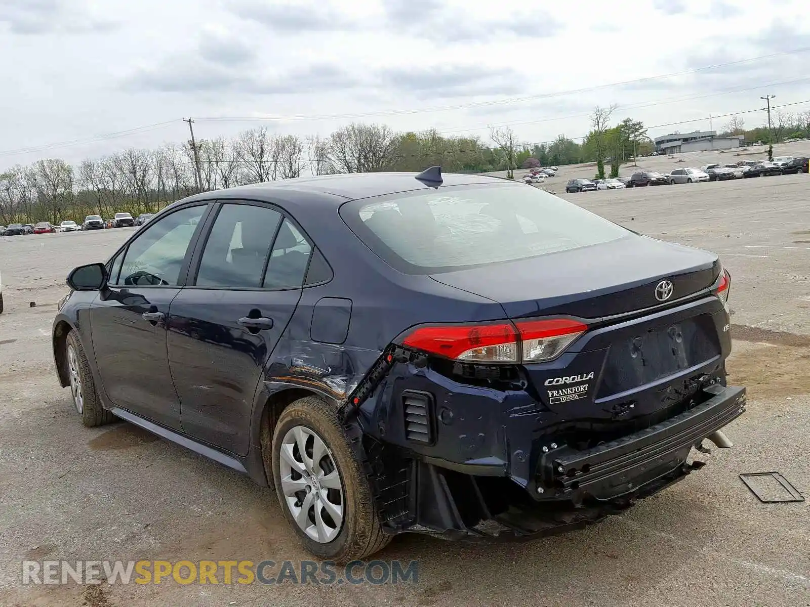 3 Photograph of a damaged car 5YFEPRAE5LP041296 TOYOTA COROLLA 2020