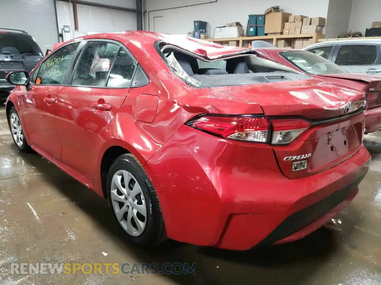 3 Photograph of a damaged car 5YFEPRAE5LP055778 TOYOTA COROLLA 2020