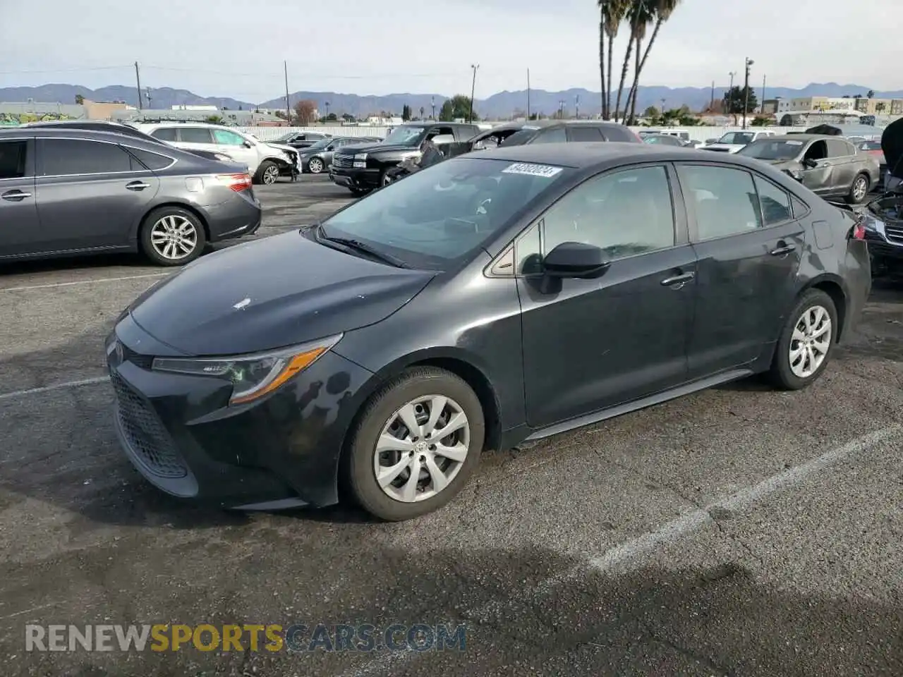 1 Photograph of a damaged car 5YFEPRAE5LP065176 TOYOTA COROLLA 2020