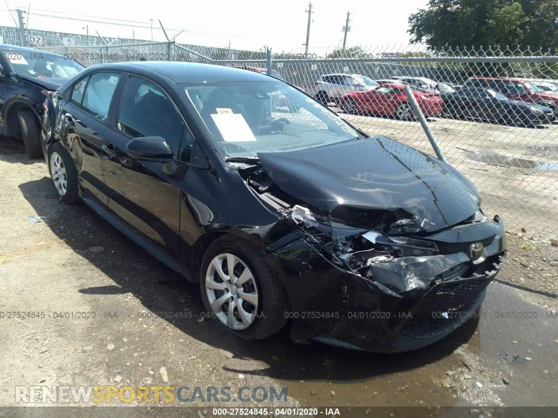 1 Фотография поврежденного автомобиля 5YFEPRAE5LP070488 TOYOTA COROLLA 2020