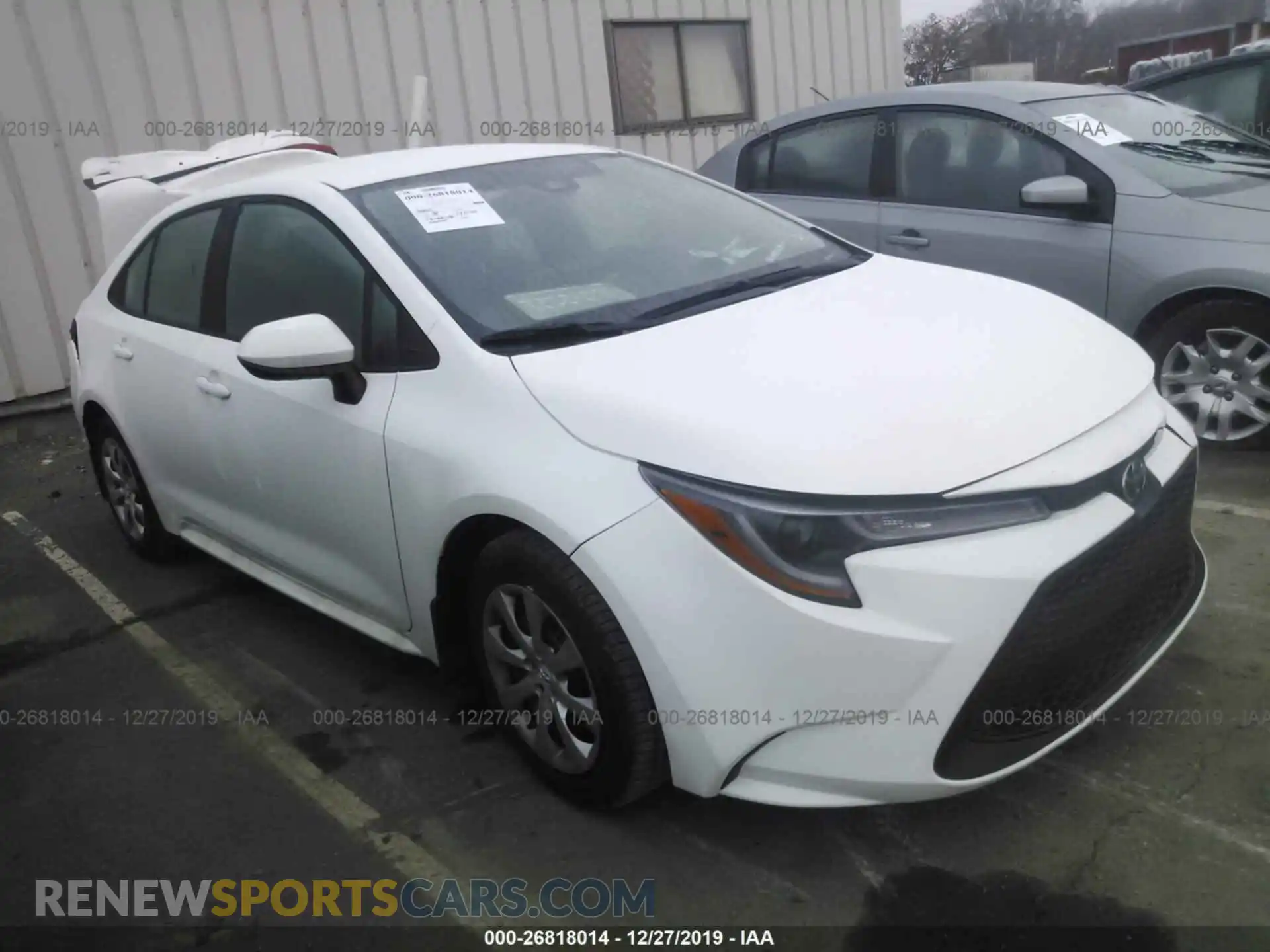 1 Photograph of a damaged car 5YFEPRAE5LP082219 TOYOTA COROLLA 2020