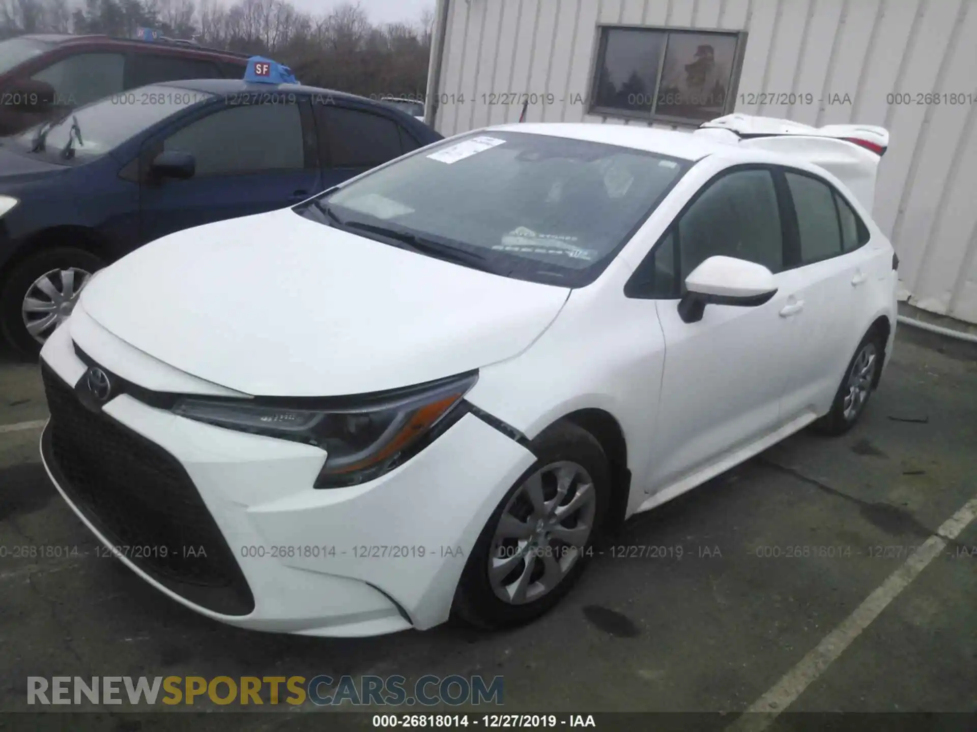 2 Photograph of a damaged car 5YFEPRAE5LP082219 TOYOTA COROLLA 2020