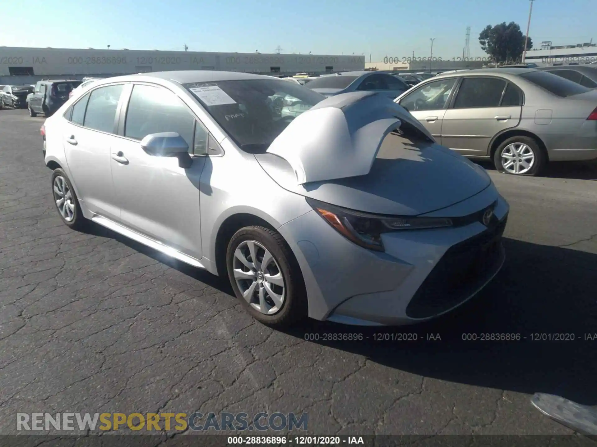 1 Photograph of a damaged car 5YFEPRAE5LP082673 TOYOTA COROLLA 2020